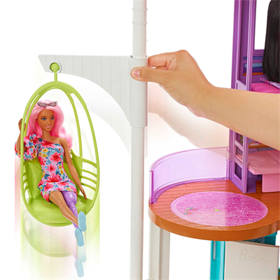 Barbie Tatil Evi Oyun Seti HCD50