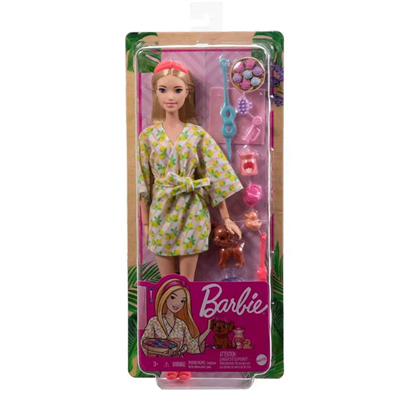 Barbie Wellness Barbie nin Spa Günü Bebekleri GKH73-HKT90