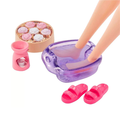 Barbie Wellness Barbie nin Spa Günü Bebekleri GKH73-HKT90