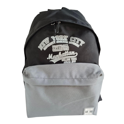 B&D Brooklyn Tek Göz Sırt Çantası Siyah BD-CN0202
