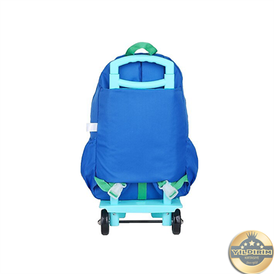 Benetton 70056 Çekçekli Sırt Çantası Mavi