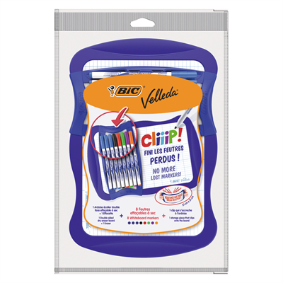 Bic Mini Beyaz Tahta + 8 Adet 1721 Tahta Kalemi + Silgi