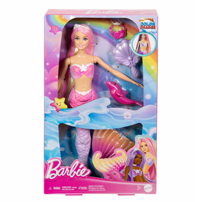 Barbie Renk Değiştiren Deniz Kızı Bebeği HRP97