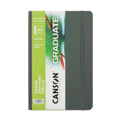 Canson Bk Cangrabk Sert Kapaklı Çizim Defteri 160Gr 14X21,6 104 Sayfa