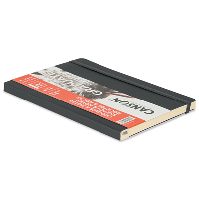 Canson BK Cangrabk Sert Kapaklı Eskiz Defteri 90Gr 14x21,6 92 Sayfa Koyu Gri