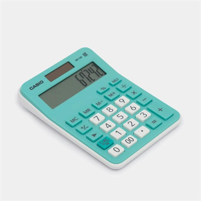 Casıo Mx-12B-Gn Yeşil Hesap Makinası Masaüstü