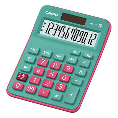 Casio Mx-12B-Gnrd-W-C Hesap Makinesi