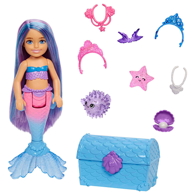 Barbie Deniz Kızı Hikayesi Bebek ve Aksesuarları HHG57