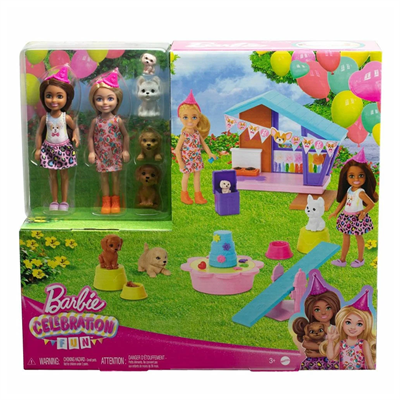 Barbie Chelsea Köpekçiğin Doğum Günü Oyun Seti HJY88