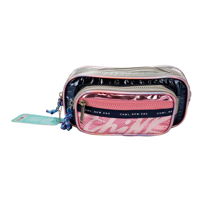Chımola Blue Sılver Lıghtpınk Kalem Çantası (P-Tb)