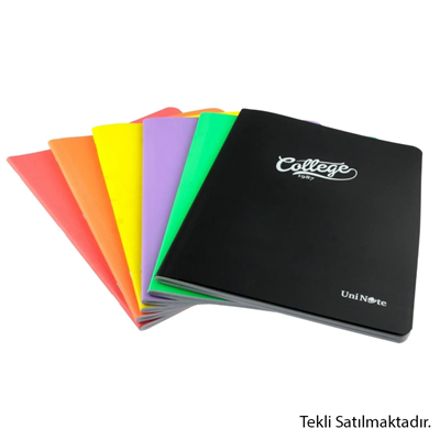 Çınar College 76001 A4 60Yp.Çizgili Defter Pp Kpk.