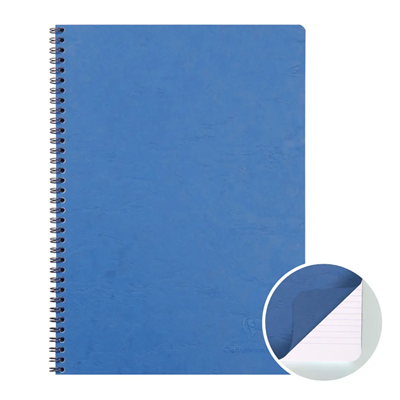 Clairefontaine Age Bag A4 50/100 Yaprak Spiralli Çizgili Mavi