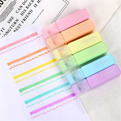 Maxx Portable 6Lı Renkli Fosforlu Kalem Set