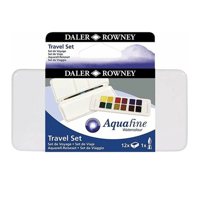 Daler Rowney Aquafine 12 Renk Sulu Boya
