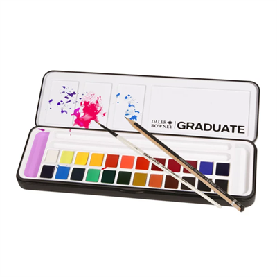 Daler Rowney Graduate Suluboya 24 Renk