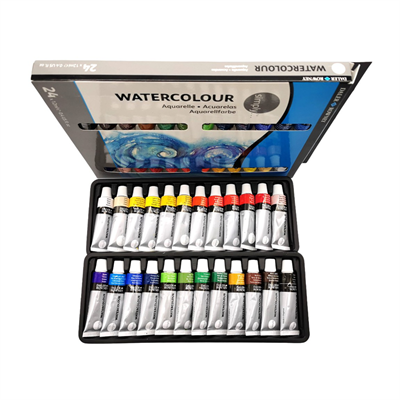 Daler Rowney Simply Watercolour Tüp Sulu Boya 24lü Set