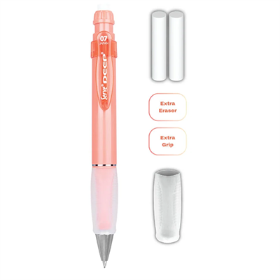 Serve Deep Versatil Kalem 07mm- Toprak Tonları - Yedekli Set (Grip ve Silgi)