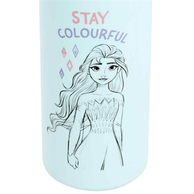 Dısney Frozen Elsa Desenli Matara 500 ml