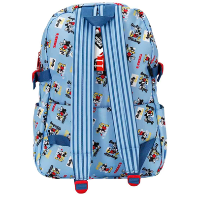 Dısney Mickey Mouse Desenli Mavi Okul Çantası