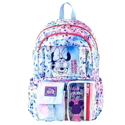 Dısney Minnie Mouse Desenli Okul Çantası