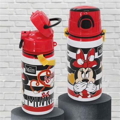 Disney Minnie Mouse Desenli Çelik Matara 500 ml