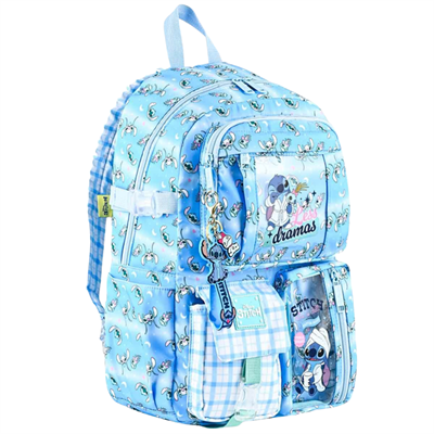 Dısney Stitch Desenli Mavi Okul Çantası OTTO.49300 