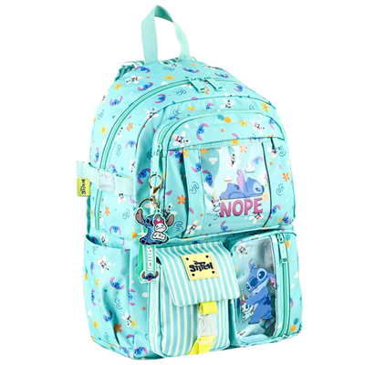 Dısney Stitch Desenli Yeşil Okul Çantası Otto.49298