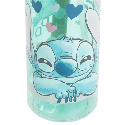 Dısney Stitch Desenli Yeşil Matara 500 ml