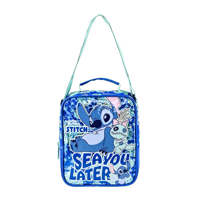 Dısney Stitch Desenli Mavi Beslenme Çantası Otto.49159