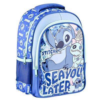 Dısney Stitch Desenli Mavi Okul Çantası Otto.49149