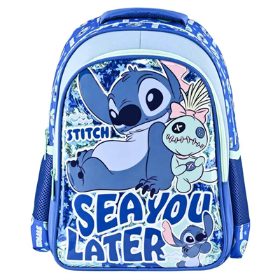 Dısney Stitch Desenli Mavi Okul Çantası Otto.49149