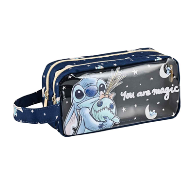 Dısney Stitch Desenli Lacivert Kalem Kutusu Otto.49286