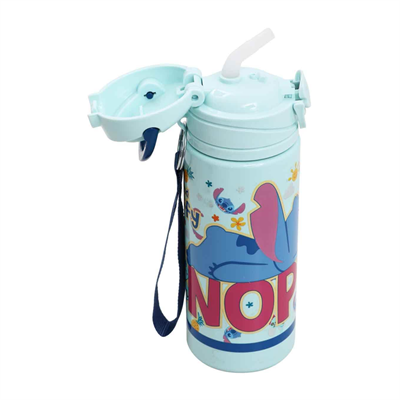 Dısney Stitch Hope Yazılı Matara 500 ml