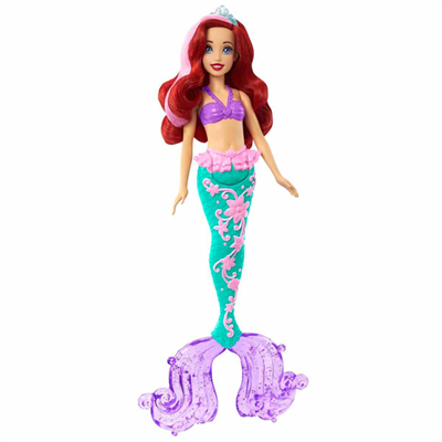 Disney Prenses Muhteşem Renk Değiştiren Saçlı Deniz Kızı Ariel Bebek HLW00