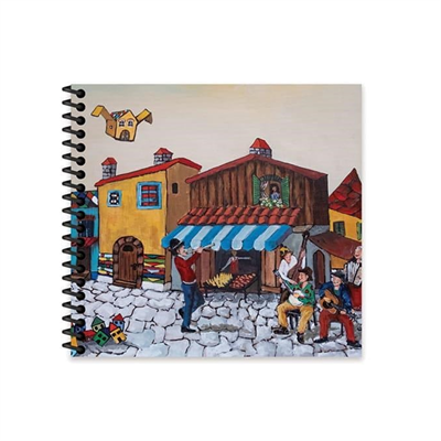 Ezo Sunal 16*15 50 Yp. Düz Sert Kapak Spiralli Defter
