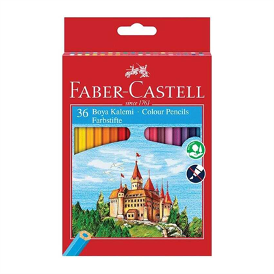 Faber-Castell 36 Renk Kuru Boya Kalemi 5171000010