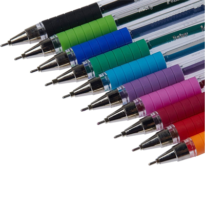 Faber Castell Tükenmez Kalem 1425 Karışık Renk 10lu