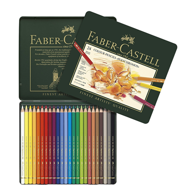Faber-Castell Polychromos Kuru Boya Kalemi 24 Renk