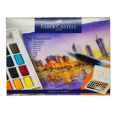 Faber-Castell Creative Studio Tablet Suluboya 36lı