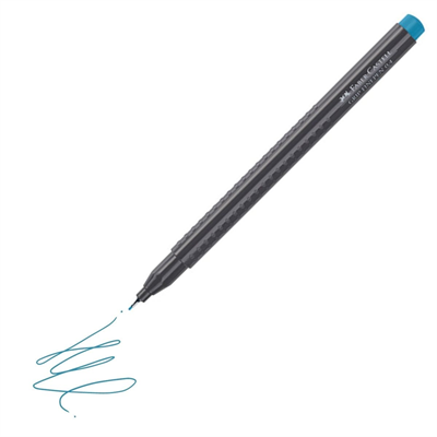 Faber Castell Grip Finepen 0.4 Keçeli Kalem Turkuaz