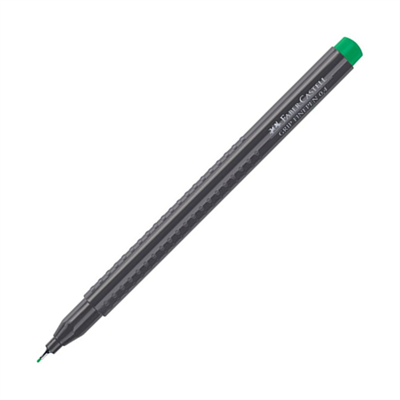Faber Castell Grip Finepen 0.4 Keçeli Kalem Zümrüt Yeşil