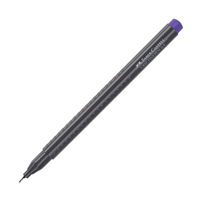 Faber Castell Grip Finepen 0.4 Keçeli Kalem Mor