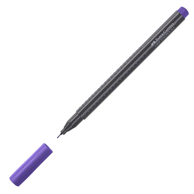Faber Castell Grip Finepen 0.4 Keçeli Kalem Mor