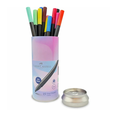 Faber-Castell Grip Finepen 15 Li Kutu Karışık Renk