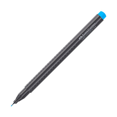 Faber Castell Grip Finepen 0.4 Keçeli Kalem Mavi
