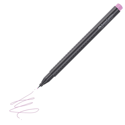 Faber Castell Grip Finepen 0.4 Keçeli Kalem Pembe