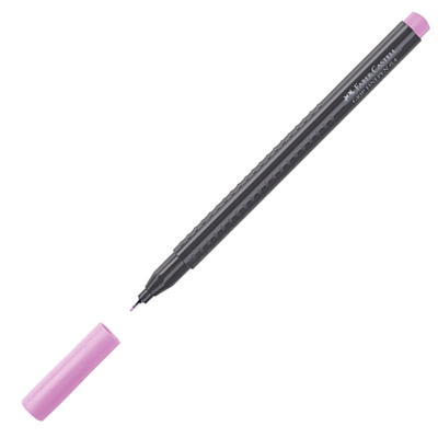 Faber Castell Grip Finepen 0.4 Keçeli Kalem Pembe