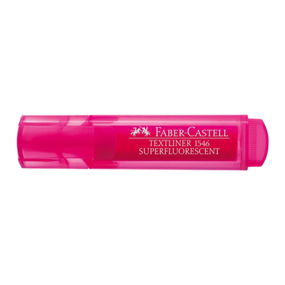 Faber Castell Şeffaf Gövde Fosforlu Kalem 1546 Pembe