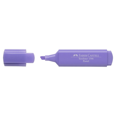 Faber Castell 1546 Pastel Fosforlu Kalem Lila