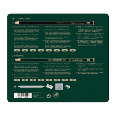 Faber-Castell Pitt Graphite Matt Dereceli K Set 20